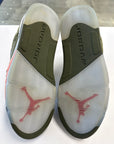 AIR JORDAN 5 OLIVE 2024 - SIZE 13 (WORN) - MISSING LACE LOCK