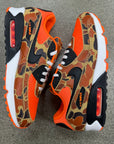 AIR MAX 90 ORANGE CAMO - SIZE 10.5 (WORN)