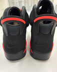 AIR JORDAN 6 BLACK INFRARED 2019 - SIZE 9.5 (WORN)