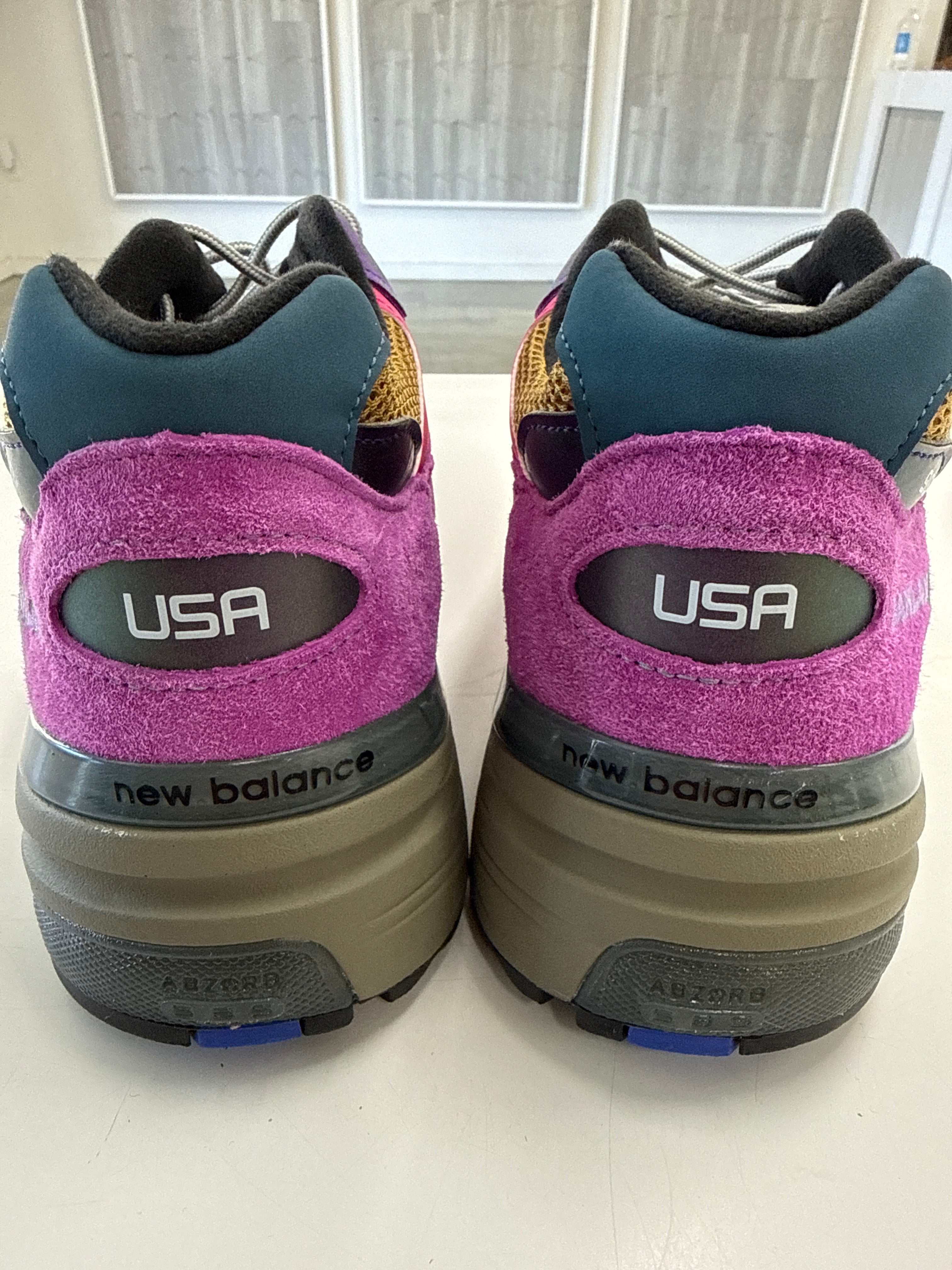 NEW BALANCE 992 MIUSA ACTION BRONSON DIGITAILS PURPUREA - SIZE 12