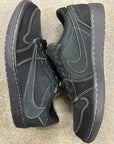 AIR JORDAN 1 LOW TRAVIS SCOTT PHANTOM - SIZE 9 (WORN) - SUPER CLEAN
