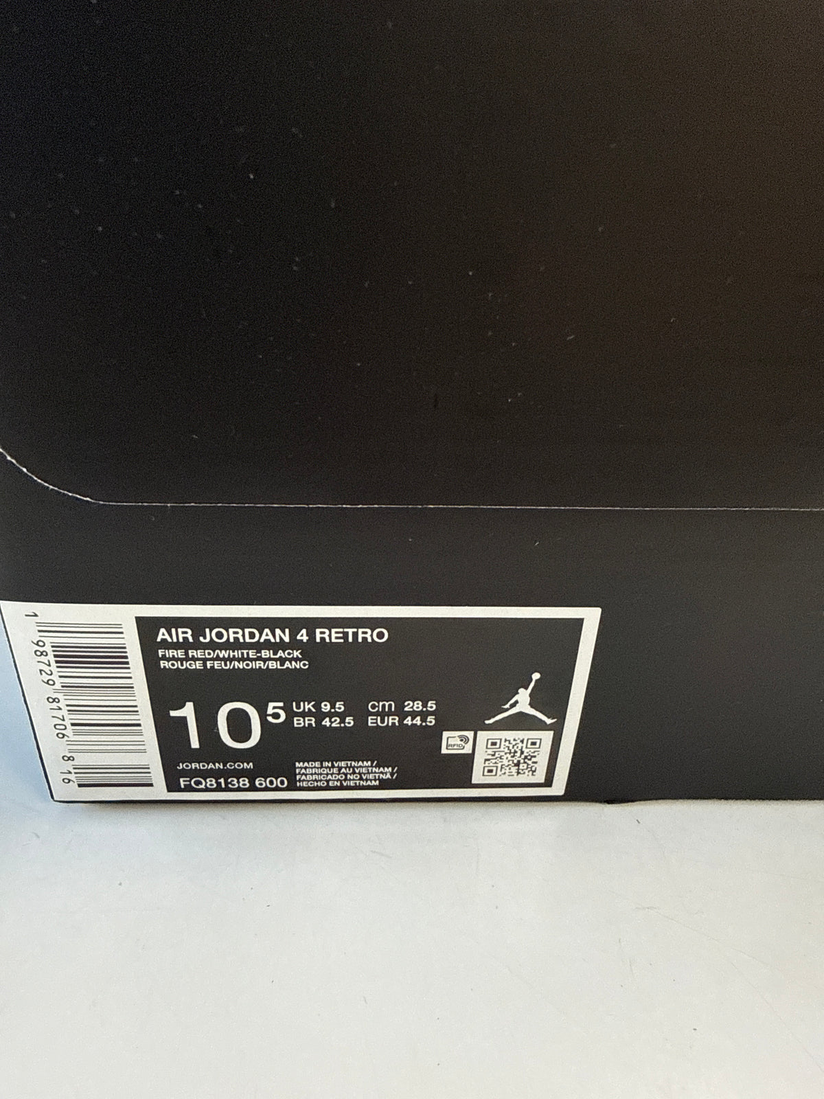 AIR JRODAN 4 TORO BRAVO 2026 - SIZE 10.5 (WORN) - SUPER CLEAN