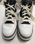 AIR JORDAN 3 INFRARED - SIZE 10.5 (WORN)