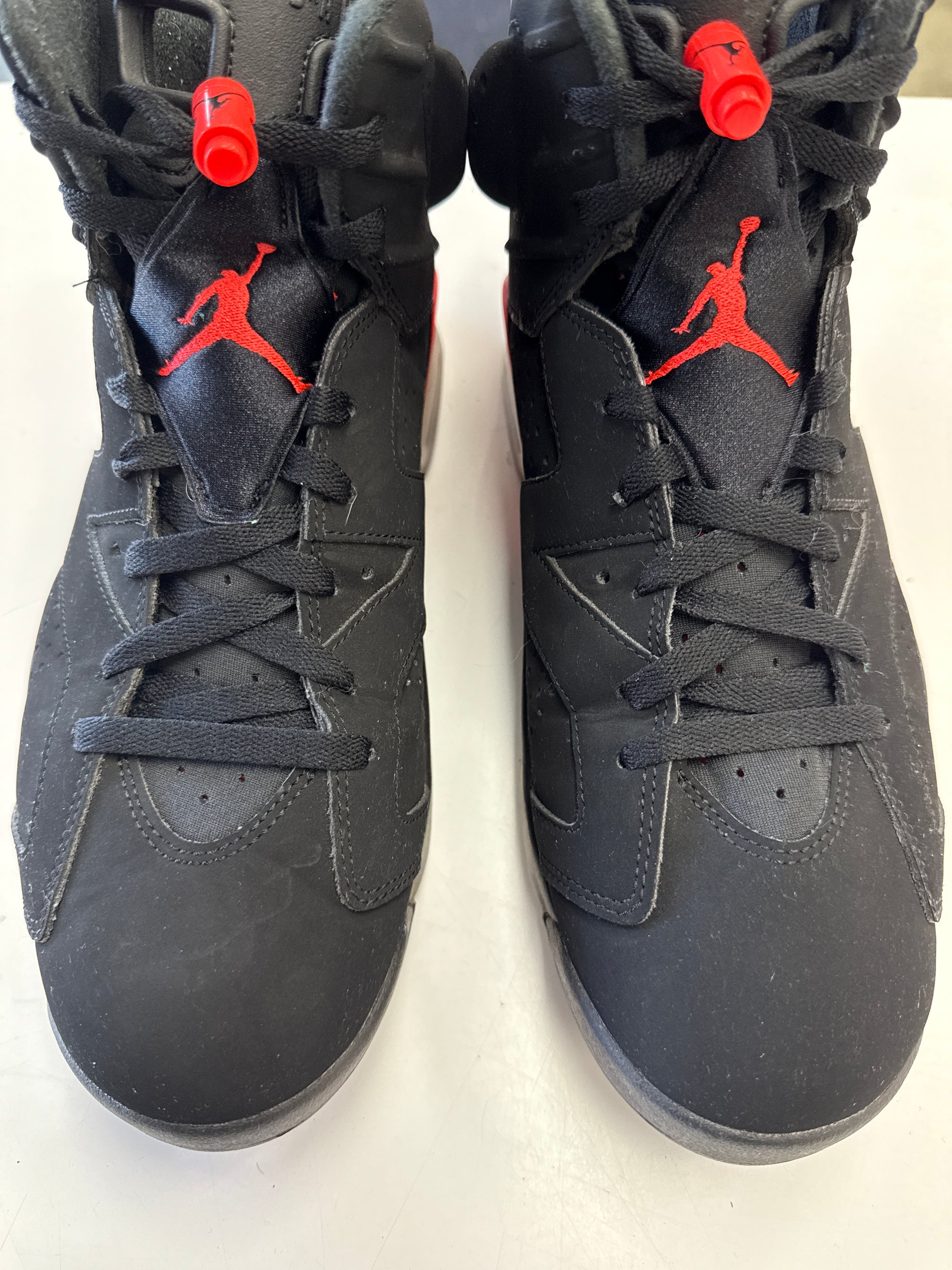 AIR JORDAN 6 BLACK INFRARED 2019 - SIZE 11.5 (WORN)