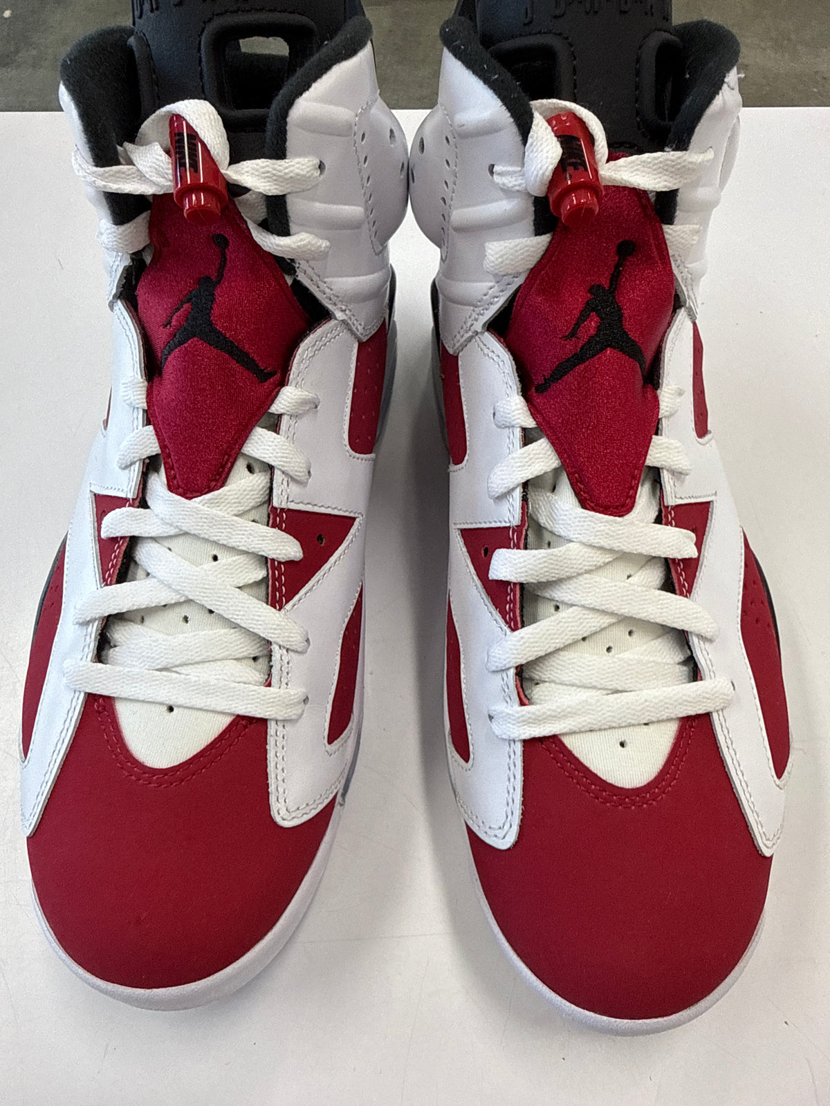 AIR JORDAN 6 CARMINE - SIZE 9.5 (WORN) - SUPER CLEAN