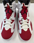 AIR JORDAN 6 CARMINE - SIZE 9.5 (WORN) - SUPER CLEAN