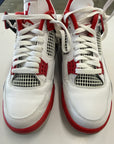 AIR JORDAN 4 FIRE RED 2020 - SIZE 8 (WORN)