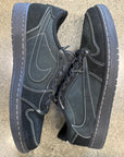 AIR JORDAN 1 LOW TRAVIS SCOTT PHANTOM - SIZE 10.5 (WORN)