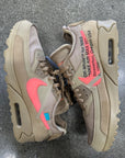 OFF WHITE AIR MAX 90 BEIGE - SIZE 11.5 (WORN)
