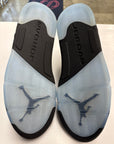 AIR JORDAN 5 BLACK UNIVERSITY BLUE 2026 - SIZE 13 (WORN)