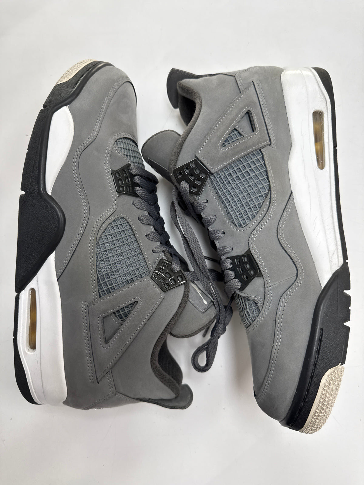 AIR JORDAN 4 COOL GREY 2019 - SIZE 12 (WORN)