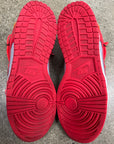 OFF WHITE DUNK UNIVERSITY RED - SIZE 11.5 (WORN)