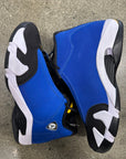 AIR JORDAN 14 LANEY 2023 - SIZE 8.5 (WORN) - SLIGHTLY DAMAGED BOX