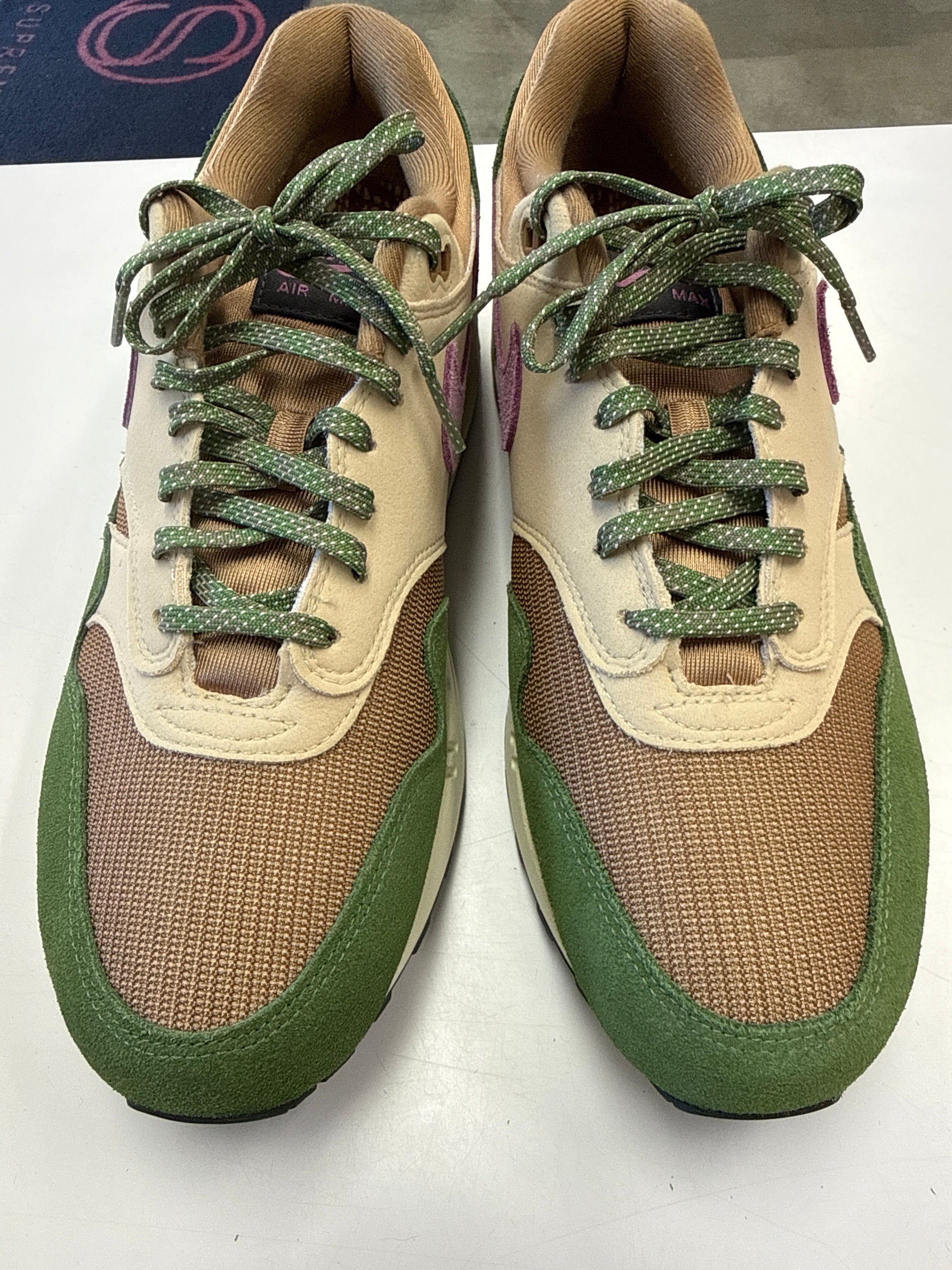 AIR MAX 1 TREELINE - SIZE 12 (WORN)