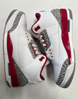 AIR JORDAN 3 CARDINAL RED - SIZE 8 (WORN)