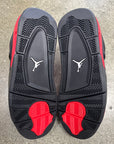 AIR JORDAN 4 RED THUNDER - SIZE 9 (WORN)