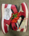 OFF WHITE AIR JORDAN 1 HIGH CHICAGO - SIZE 13 (WORN)