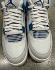AIR JORDAN 4 MILITARY BLUE 2024 - SIZE 9 (WORN) - SUPER CLEAN