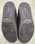 AIR JORDAN 1 LOW TRAVIS SCOTT VELVET BROWN - SIZE 8.5 (WORN) - SUPER CLEAN