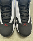 AIR JORDAN 14 BLACK TOE 2024 - SIZE 13 (WORN)