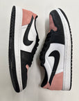 AIR JORDAN 1 LOW BLEACHED CORAL - SIZE 10 (WORN)