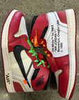 OFF WHITE AIR JORDAN 1 HIGH CHICAGO - SIZE 13 (WORN)