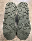 AIR JORDAN 1 HIGH CLAY GREEN - SIZE 13 (WORN) - SLIGHTLY DAMAGED BOX