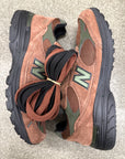 NEW BALANCE 993 AIME LEON DORE BROWN - SIZE 9 (WORN) - SUPER CLEAN