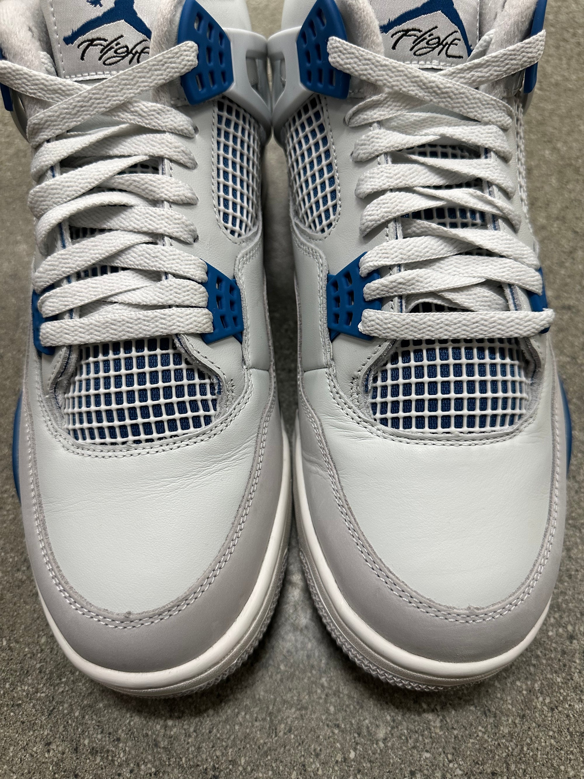 AIR JORDAN 4 MILITARY BLUE 2024 - SIZE 12 (WORN)