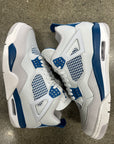 AIR JORDAN 4 MILITARY BLUE 2024 - SIZE 9 (WORN) - SUPER CLEAN