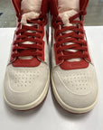 AIR JORDAN AIR SHIP PE EVERY GAME DUNE RED - SIZE 10 (WORN) - SUPER CLEAN