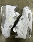 AIR JORDAN 4 WHITE OREO - SIZE 10 (WORN)