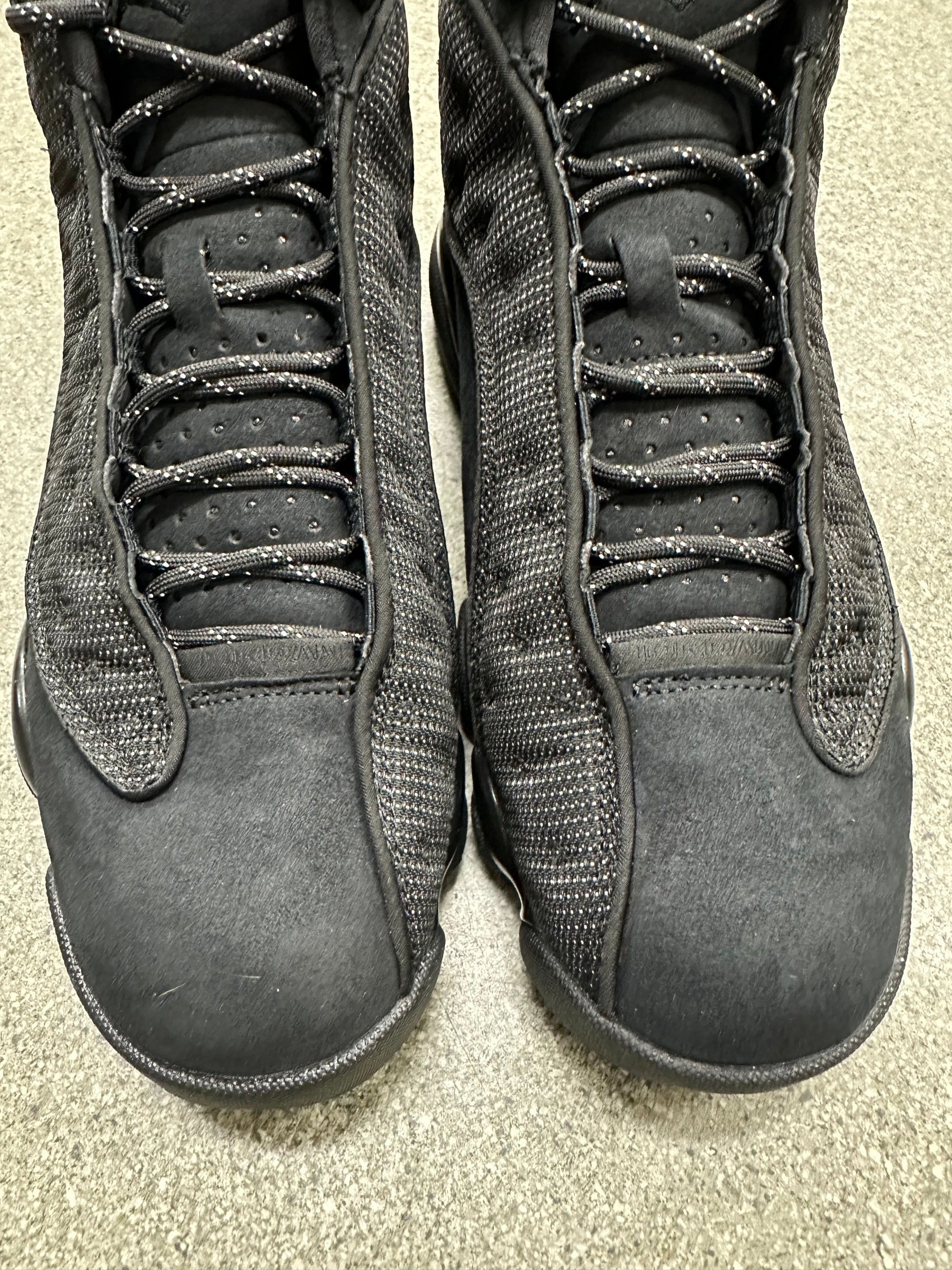 AIR JORDAN 13 BLACK CAT - SIZE 9.5 (WORN)