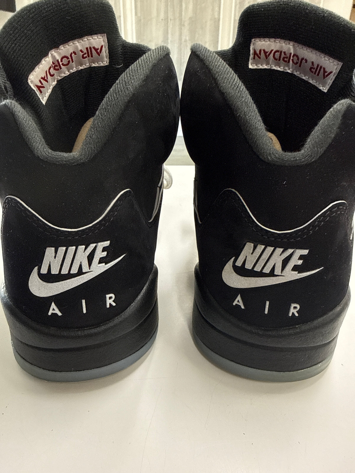 AIR JORDAN 5 OG BLACK METALLIC REIMAGINED - SIZE 10.5 (WORN)