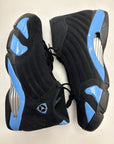 AIR JORDAN 14 BLACK UNIVERSITY BLUE 2026 - SIZE 12 (WORN) - SUPER CLEAN