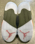 AIR JORDAN 5 OLIVE 2025 - SIZE 12 (WORN)