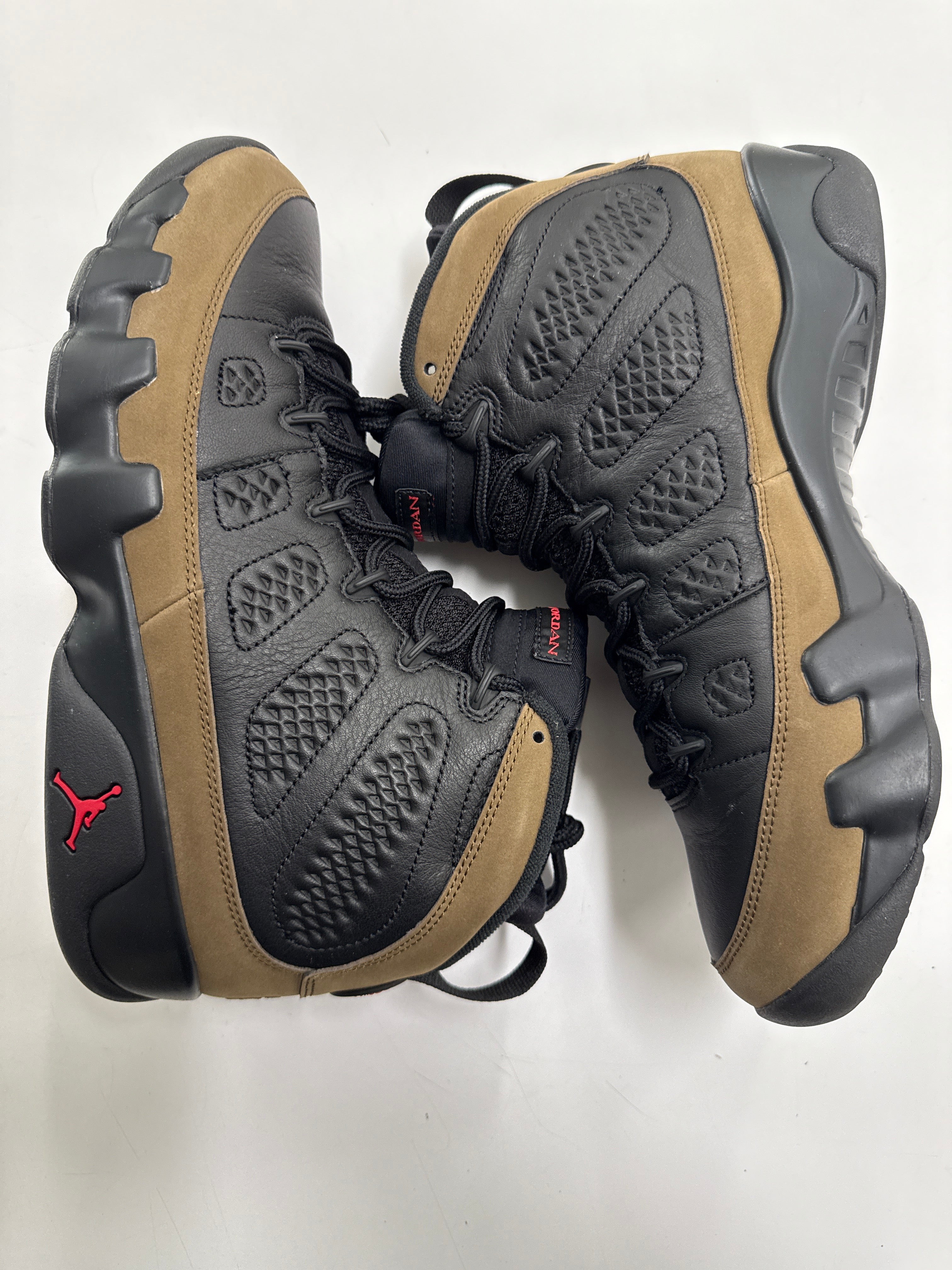 AIR JORDAN 9 OLIVE 2024 - SIZE 10 (WORN) - SUPER CLEAN – Sole