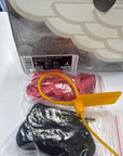 OFF WHITE AIR JORDAN 2 LOW BLACK BLUE - SIZE 9 (WORN)