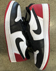AIR JORDAN 1 LOW BLACK TOE - SIZE 10.5 (WORN)