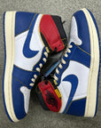 AIR JORDAN 1 UNION STORMBLUE - SIZE 9.5 (WORN) - SUPER CLEAN