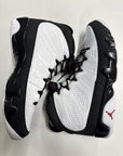 AIR JORDAN 9 WHITE RED BLACK 2010 - SIZE 11.5 (WORN) - SUPER CLEAN