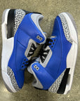 AIR JORDAN 3 VARSITY ROYAL - SIZE 10 (WORN)