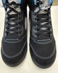 AIR JORDAN 5 BLACK UNIVERSITY BLUE 2026 - SIZE 11.5 (WORN