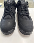 AIR JORDAN 4 BLACK CAT 2025 - SIZE 12 (WORN) - SUPER CLEAN