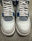 AIR JORDAN 4 MILITARY BLUE 2024 - SIZE 9.5 (WORN)
