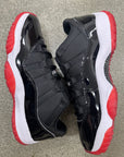 AIR JORDAN 11 LOW BRED 2025 - SIZE 11 (WORN) - SUPER CLEAN