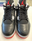 AIR JORDAN 4 BRED REIMAGINED - SIZE 10.5 (WORN)