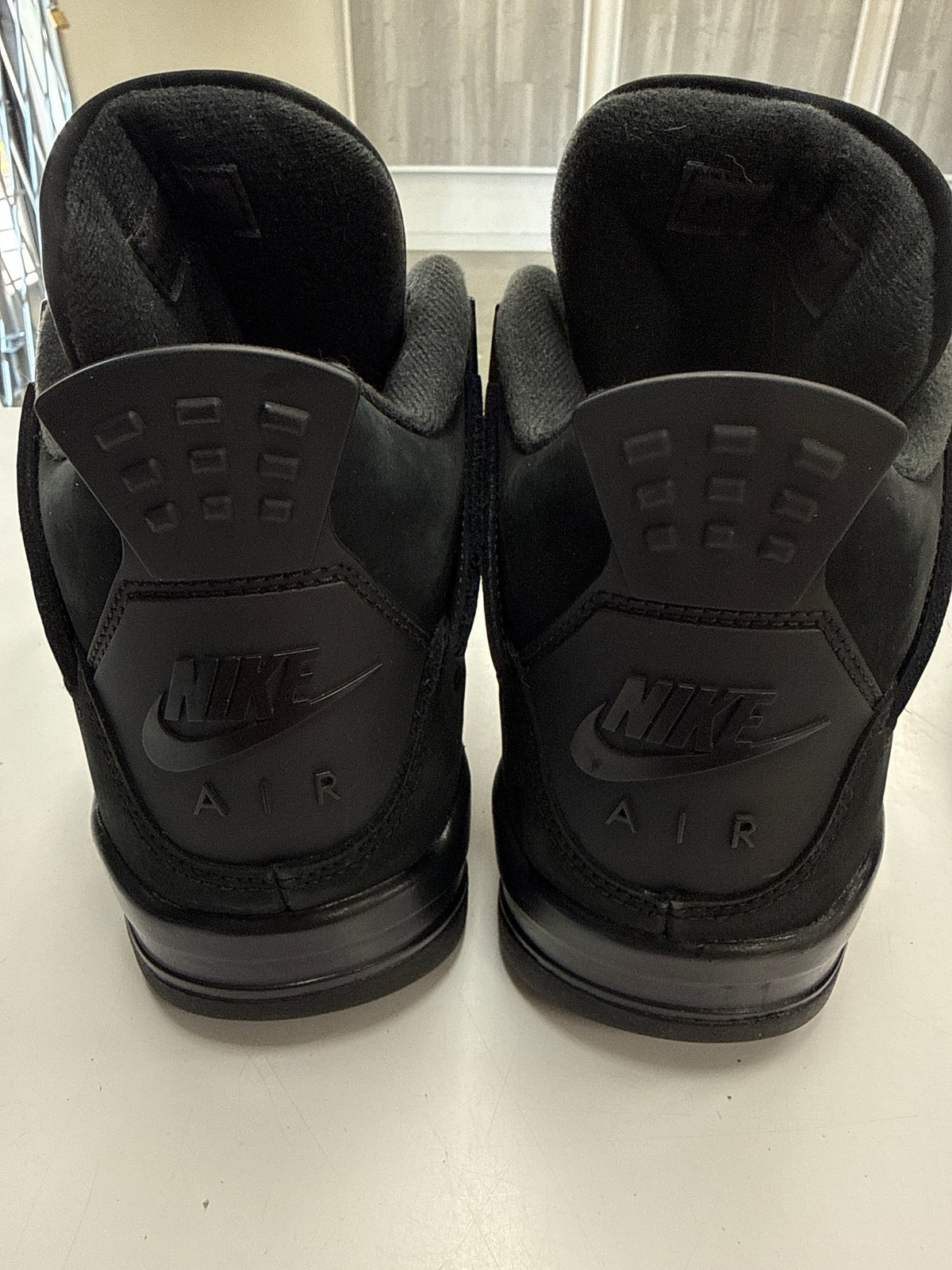 AIR JORDAN 4 GS BLACK CAT 4 2025 - SIZE 6.5Y (WORN)