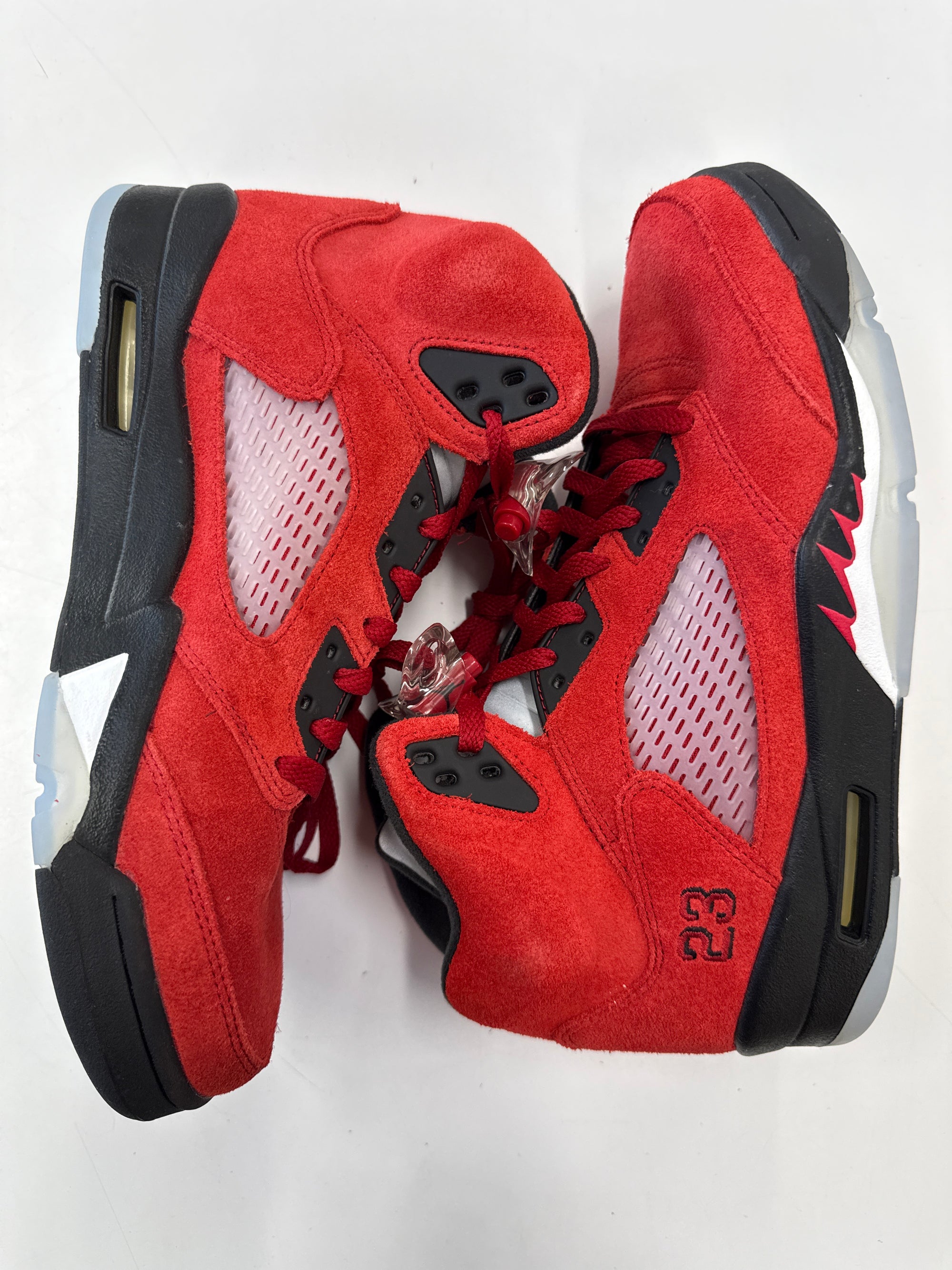 AIR JORDAN 5 RAGING BULL 2021 - SIZE 9 (WORN)