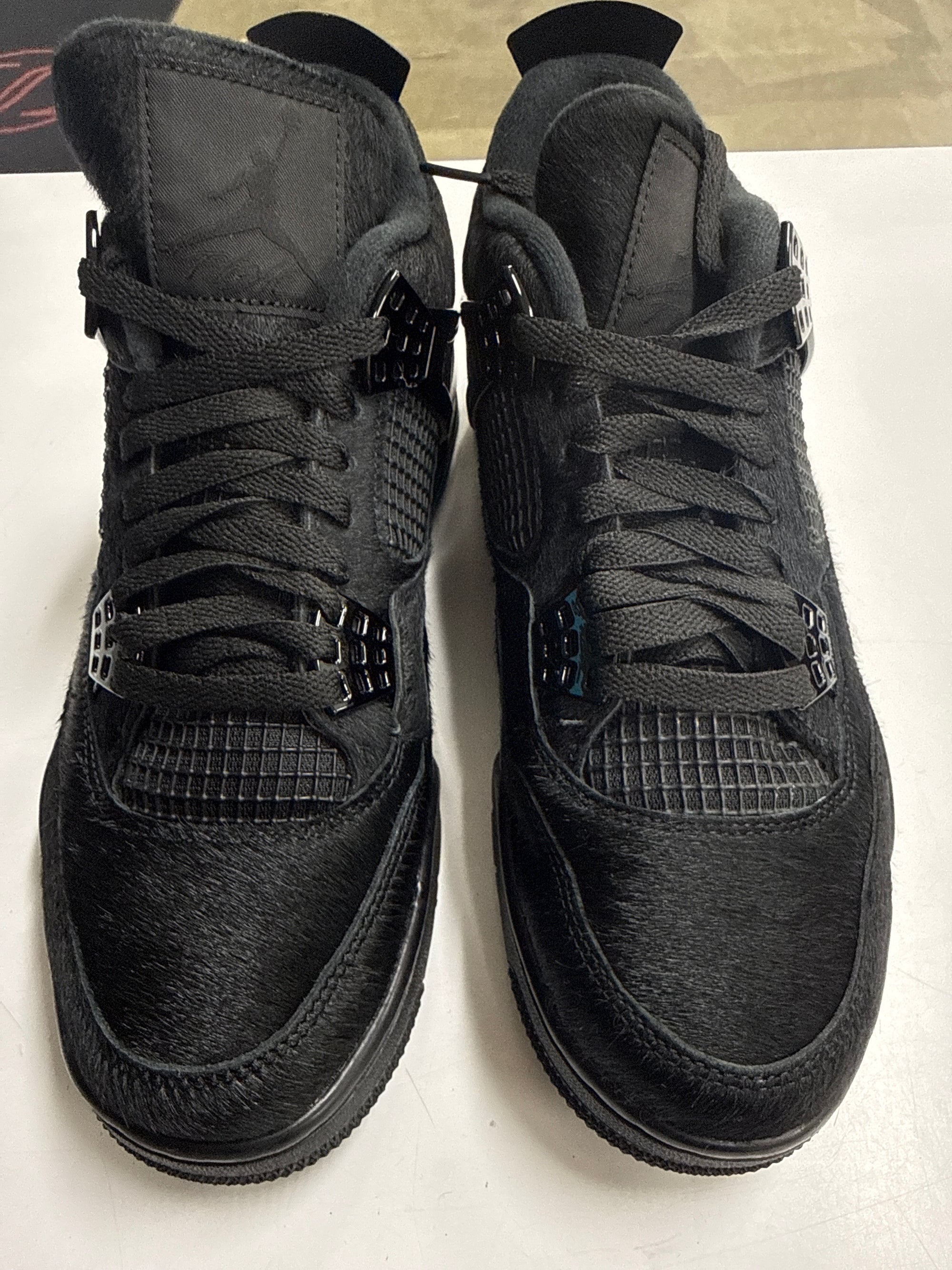 WMNS AIR JORDAN 4 OLIVIA KIM NO COVER - SIZE W10.5 M9 (WORN)